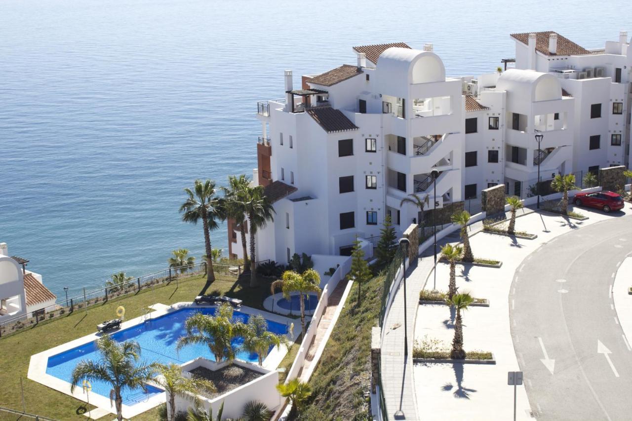 Apartamento Vista Mar Frontal Garaje Y Wifi Торрокс-Коста Экстерьер фото